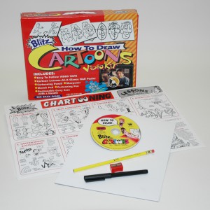 Blitz Special Insta-Cartooner Kids' Drawing Kit