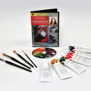 Dewberry Borders & Scrolls PRIMA-FLO Acrylic Starter Set