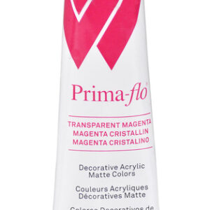 Prima-Flo Acrylic Matte Transparent Magenta – 60mL