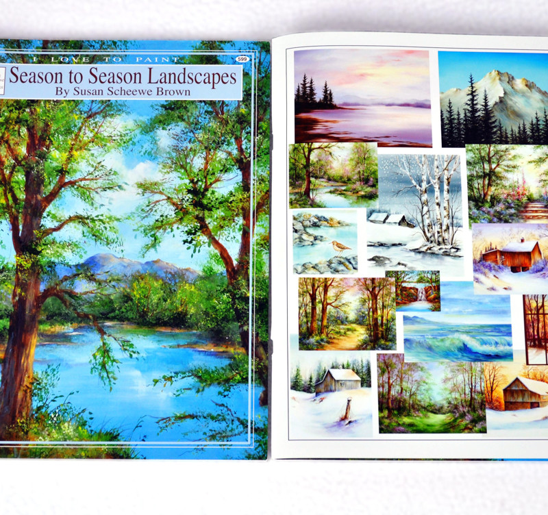 Scheewe, Season to Season Landscapes, book, 599-2